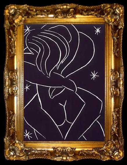 framed  Henri Matisse Prints Borne Away to the Stars..., ta009-2